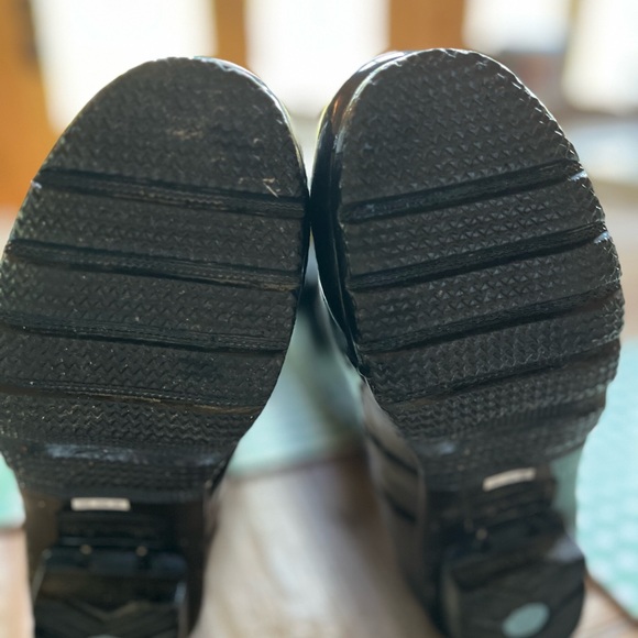 Hunter Black Winter Rain Boots Waterproof - Picture 4 of 5